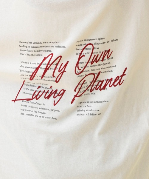 LEPSIM（レプシィム）の「【産前・産後対応】マタニティ／バックロゴプリント長袖T　587651（マタニティウェア/グッズ・レディース・チャコールグレー/オフホワイト・FREE）」の12枚目の写真