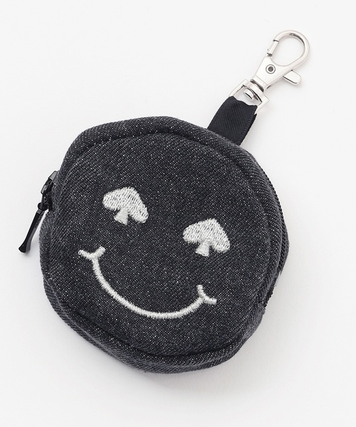 kate spade new york kids（ケイトスペードニューヨーク）の「Spade Smileyポーチつきデニムパンツ（デニムパンツ・キッズ・ブラック・130cm/140cm/150cm/160cm/120cm）」の7枚目の写真