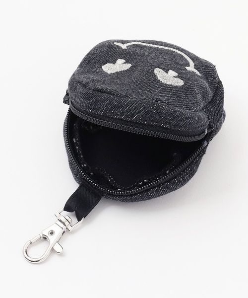 kate spade new york kids（ケイトスペードニューヨーク）の「Spade Smileyポーチつきデニムパンツ（デニムパンツ・キッズ・ブラック・130cm/140cm/150cm/160cm/120cm）」の9枚目の写真