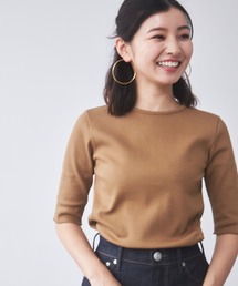 YANUK（ヤヌーク）の「カットアウト Tee（Tシャツ/カットソー）」