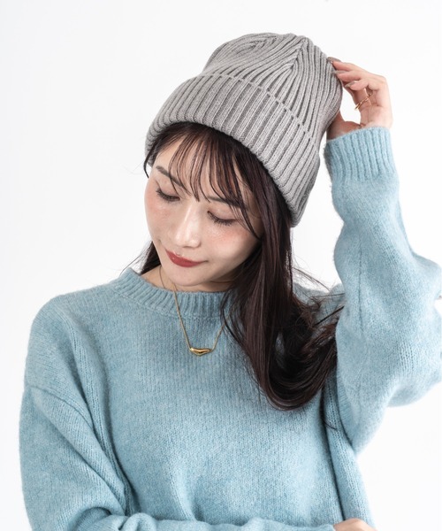 NEW ERA（ニューエラ）の「【NEW ERA/ニューエラ】ビーニー ユニセックス ニット帽 ニットキャップ（ニットキャップ/ビーニー・メンズ・ブラック/チャコールグレー/ライトブラウン/ブルー/ライトグレー/ネイビー・FREE）」の14枚目の写真