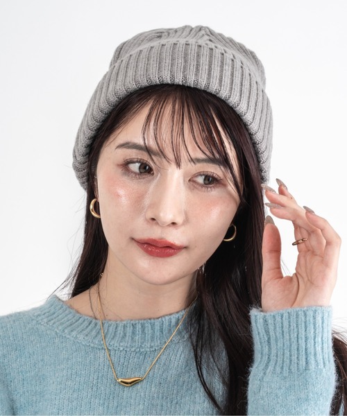 NEW ERA（ニューエラ）の「【NEW ERA/ニューエラ】ビーニー ユニセックス ニット帽 ニットキャップ（ニットキャップ/ビーニー・メンズ・ブラック/チャコールグレー/ライトブラウン/ブルー/ライトグレー/ネイビー・FREE）」の16枚目の写真