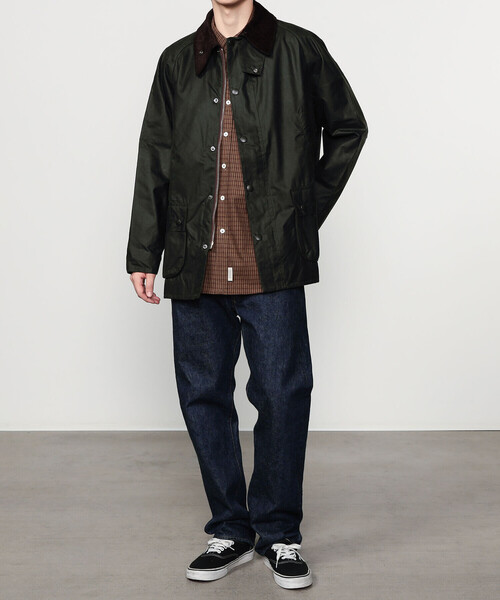Barbour ブラック カバーオール L Barbour カバーオール BARBOUR （バブアー）417別注 MODIFIED