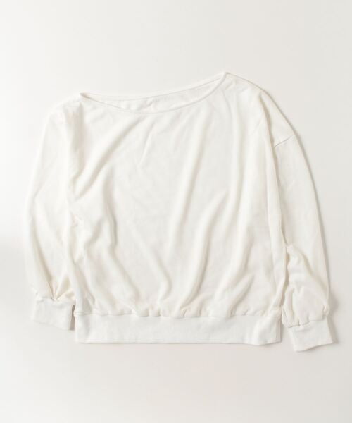 FREE STYLISTS（フリー スタイリスト）の「YUGA_YGMC Off-the-shoulder tops（スウェット・レディース・ホワイト/カーキ/ブラック・FREE）」の20枚目の写真