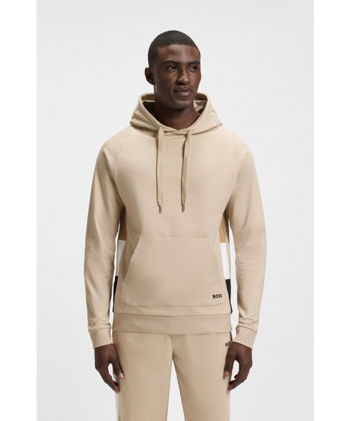 ヒューゴボス] ゴルフウェア スウェット メンズ コットンテリー