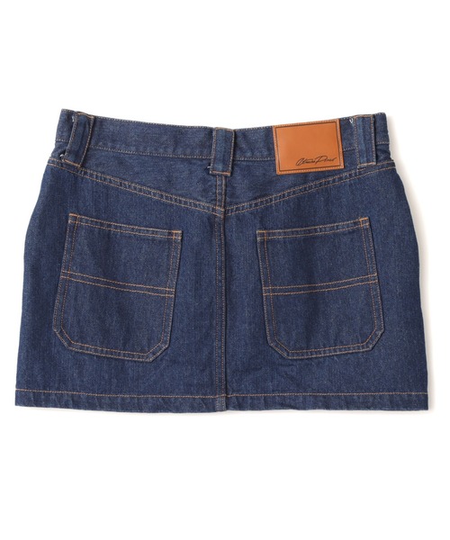 atmos pink(アトモスピンク)の「atmos pink Studs Denim Mini Skirt / アトモス ピンク スタッズ デニム ミニスカート(スカート・レディース・ブルー/ブラック・S/M)」の7枚目の写真