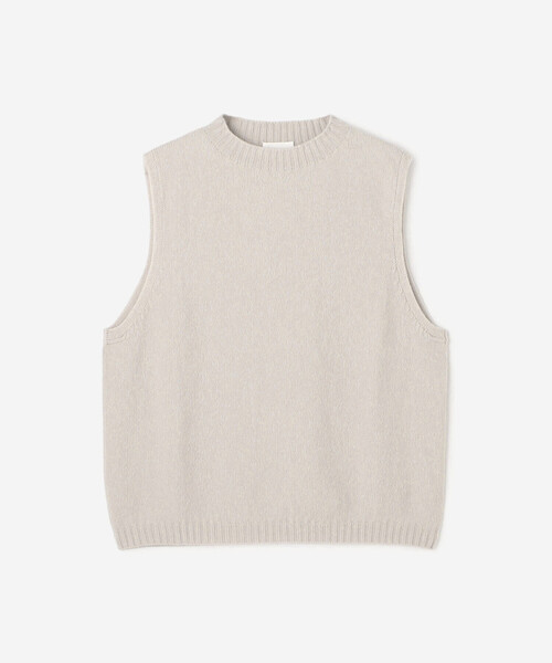 MORRIS & SONS | ジーロンラム クルーネックベスト WOMEN（ベスト