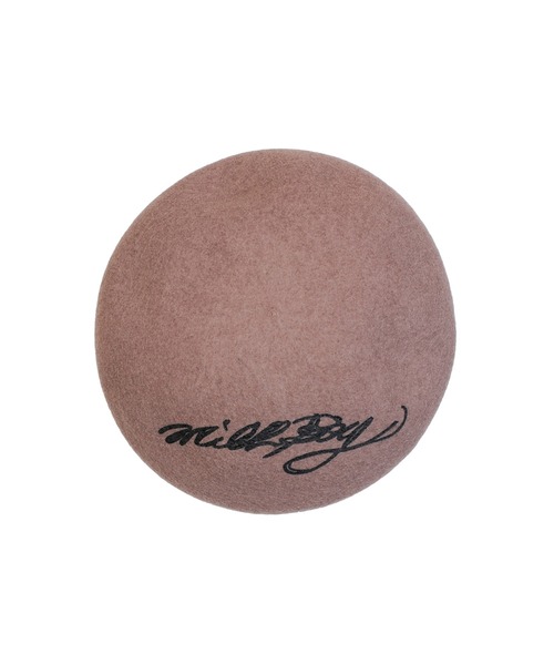 MILKBOY（ミルクボーイ）の「LOGO ベレー（ハンチング/ベレー帽・レディース・A/B・FREE）」の3枚目の写真