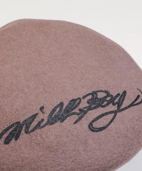 MILKBOY（ミルクボーイ）の「LOGO ベレー（ハンチング/ベレー帽・レディース・A/B・FREE）」の5枚目の写真