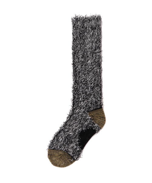 LEH(レー)の「Leh/レー/Monster Sox Long Vacation(ソックス/靴下・メンズ・グレー/ブラック/パープル/オレンジ/ピンク・F)」の1枚目の写真