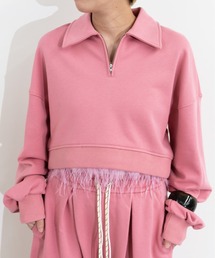 feather sweat tops