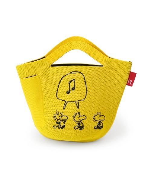ROOTOTE(ルートート)の「ROOTOTE ルートート IP.Po-No.BR.Peanuts-6T(トートバッグ・レディース・イエロー・FREE)」の1枚目の写真