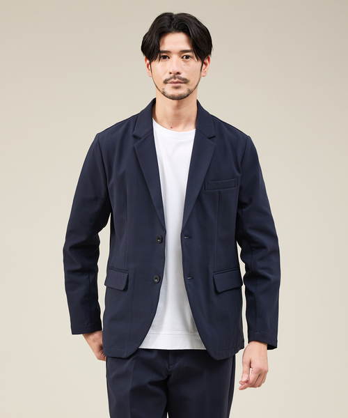 ACTIVE CLASSIC JACKET サイズ4 GREY セットアップ スタイリッシュジャケット【超軽量】【TEXBRID】【セットアップ