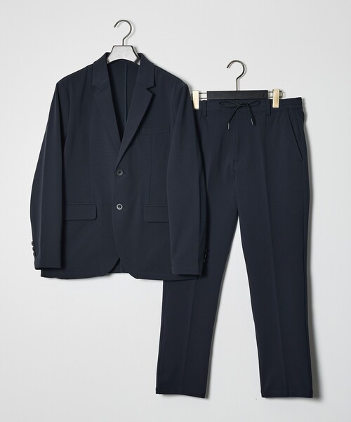 ABAHOUSE GRAY(アバハウスグレイ)の「【SMART CLOSET】ハイゲージ ポンチ ジャケット / セットアップ対応(テーラードジャケット・メンズ・ブラック/モカ/ネイビー・50/48/46/44)」の14枚目の写真