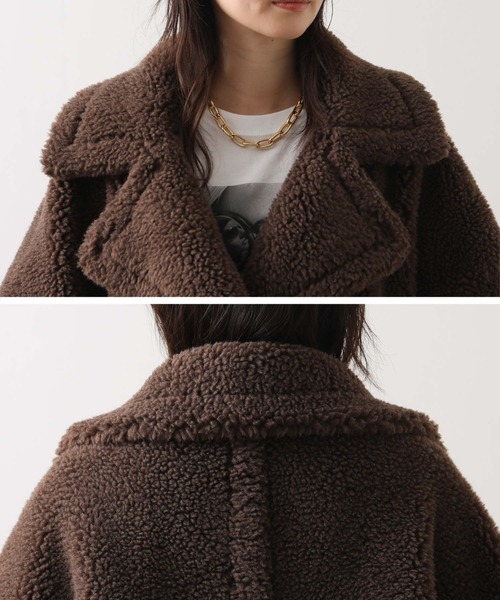 Gready Brilliant（グレディブリリアン）の「テディボアポンチョ（その他アウター・レディース・ブラウン・FREE）」の14枚目の写真