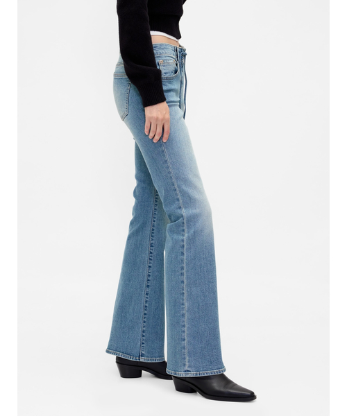 GAP(ギャップ)の「ローライズ レースアップ ロング&リーンデニム-(デニムパンツ・レディース・ライトインディゴブルー・23/24/25/26/27/28/29/30)」の7枚目の写真