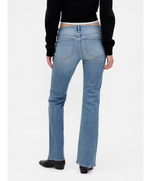 GAP(ギャップ)の「ローライズ レースアップ ロング&リーンデニム-(デニムパンツ・レディース・ライトインディゴブルー・23/24/25/26/27/28/29/30)」の9枚目の写真