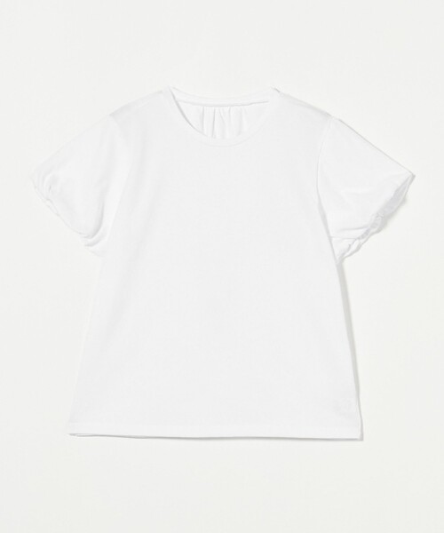 A DAY IN THE LIFE UNITED ARROWS(アデイインザライフユナイテッドアローズ)の「バルーンスリーブTシャツ <A DAY IN THE LIFE>(Tシャツ/カットソー・レディース・ホワイト/ダークグレー/マスタード・FREE)」の2枚目の写真