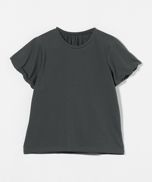 A DAY IN THE LIFE UNITED ARROWS(アデイインザライフユナイテッドアローズ)の「バルーンスリーブTシャツ <A DAY IN THE LIFE>(Tシャツ/カットソー・レディース・ホワイト/ダークグレー/マスタード・FREE)」の3枚目の写真