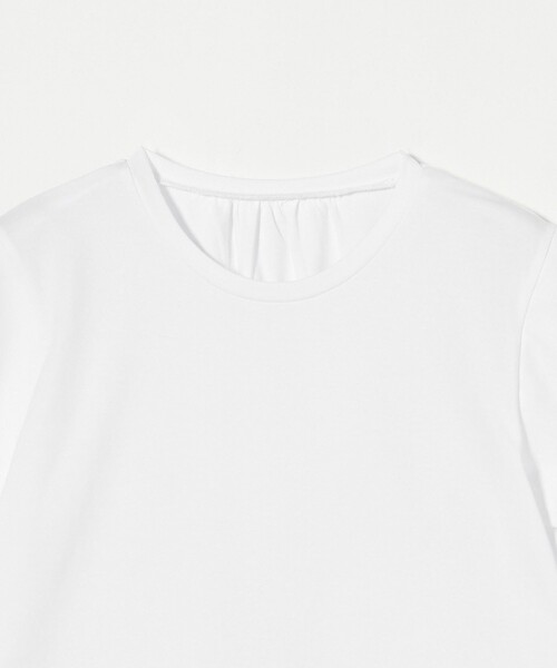 A DAY IN THE LIFE UNITED ARROWS(アデイインザライフユナイテッドアローズ)の「バルーンスリーブTシャツ <A DAY IN THE LIFE>(Tシャツ/カットソー・レディース・ホワイト/ダークグレー/マスタード・FREE)」の12枚目の写真
