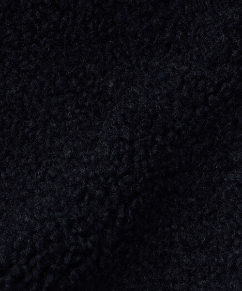 COMME CA ISM（コムサイズム）の「【雑誌掲載商品】ボアフリース ショート ブルゾン(ベビーサイズ)（ブルゾン・キッズ・アイボリー/ネイビー・80-90cm）」の10枚目の写真