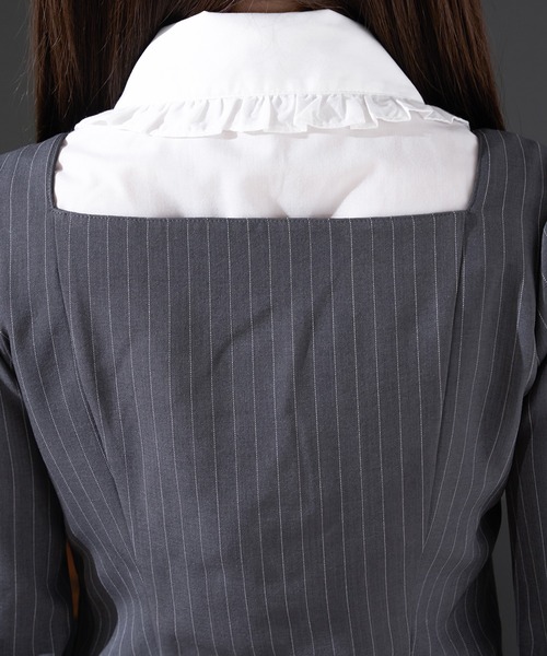 Pal elfy パルエルフィー クラシカルシャツレイヤードワンピース Pal elfy（パルエルフィー）の「クラシカルシャツレイヤード