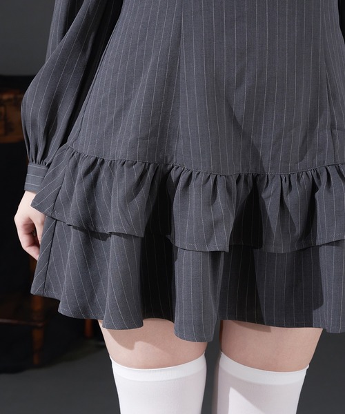 Pal elfy パルエルフィー クラシカルシャツレイヤードワンピース Pal elfy（パルエルフィー）の「クラシカルシャツレイヤード