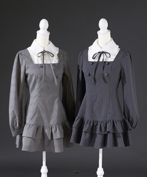 Pal elfy（パルエルフィー）の「クラシカルシャツレイヤードワンピース