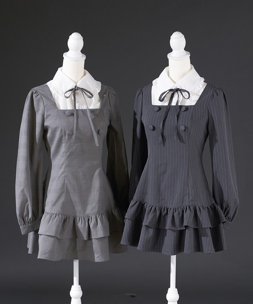 Pal elfy パルエルフィー クラシカルシャツレイヤードワンピース Pal elfy（パルエルフィー）の「クラシカルシャツレイヤード