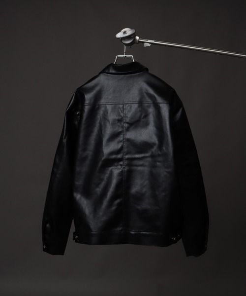 セール】1ST型アーティフィシャルレザージャケット（ブルゾン）｜Art