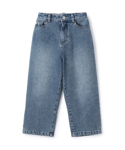 b・ROOM（ビールーム）の「【LOVE DENIM】ルーズストレートパンツ（その他パンツ・キッズ・ブルー/ブラック・100cm/130cm/110cm/150cm/120cm/140cm）」の3枚目の写真