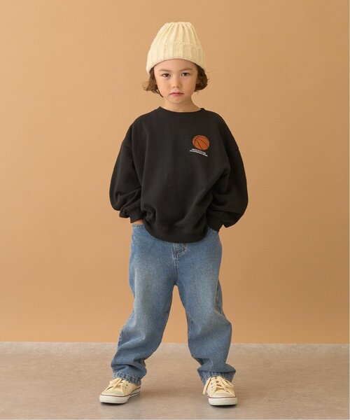 b・ROOM（ビールーム）の「【LOVE DENIM】ルーズストレートパンツ（その他パンツ・キッズ・ブルー/ブラック・100cm/130cm/110cm/150cm/120cm/140cm）」の15枚目の写真