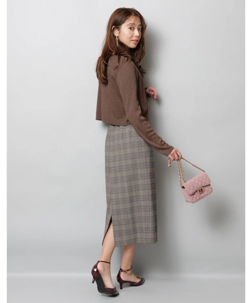 JUSGLITTY（ジャスグリッティー）の「チェーンベルト付タイトスカート