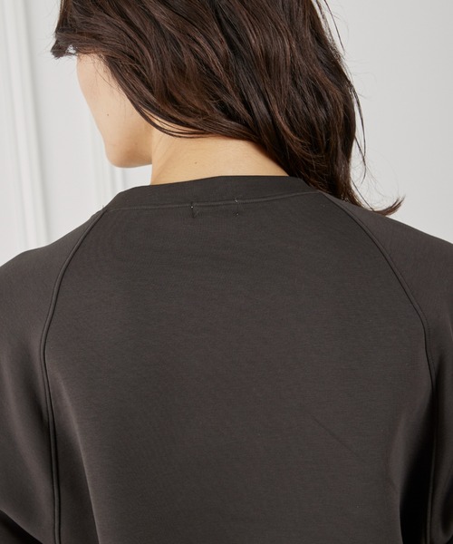I.T.'S international(イッツインターナショナル)の「コクーンシルエットプルオーバー(Tシャツ/カットソー・レディース・ピンク/アイボリー/スミクロ・フリー)」の5枚目の写真