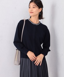 GALLORIA | ビジュー使いニットカーディガン(カーディガン/ボレロ)