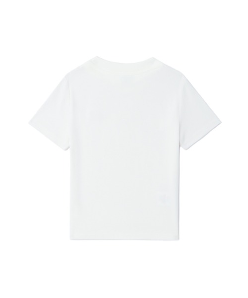 A BATHING APE（アベイシングエイプ）の「BABY DOPPY PRINTED CROP TEE（Tシャツ/カットソー・レディース・ホワイト/グレー/ブラック・SMALL/X-SMALL）」の4枚目の写真