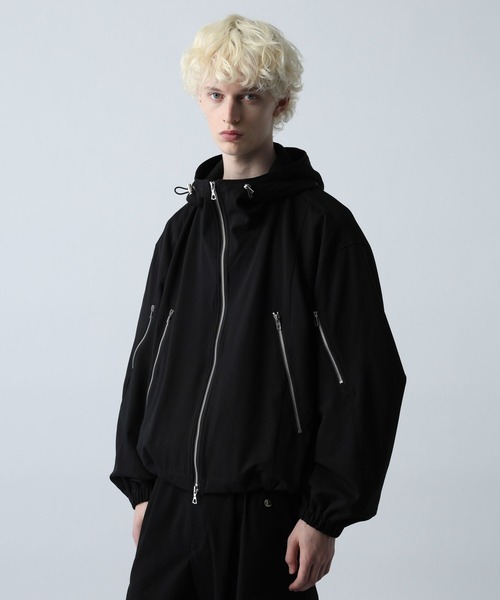 【SET UP対応】オーバーフードブルゾン(HARE) SET UP対応】オーバーZIPフードブルゾン(HARE)（ブルゾン）｜HARE