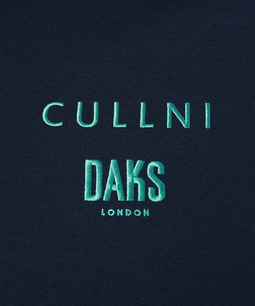 CULLNI for DAKS LONDON Drawstring Logo Embroidery Pullover（T