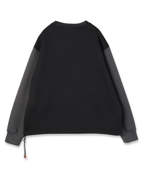 CULLNI for DAKS LONDON Drawstring Logo Embroidery Pullover（T