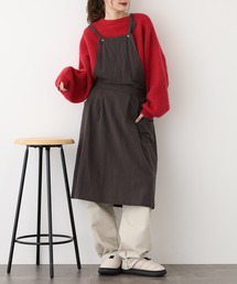 l'atelier Nuuit（アトリエヌイ）の「ホームウエアエプロン  ワンピース（エプロン）」