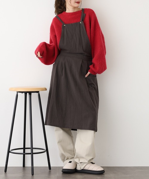 ホームウエアエプロン ワンピース（エプロン）｜l'atelier Nuuit