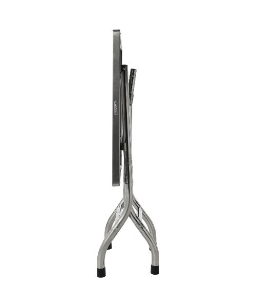 DULTON(ダルトン)の「STAINLESS FOLDING TABLE 600×600/ステンレス 折りたたみ テーブル(家具・メンズ・シルバー・FREE)」の7枚目の写真