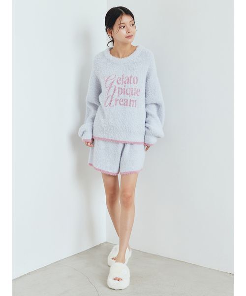 ラメフェザープルオーバー（ルームウェア/パジャマ）｜gelato pique
