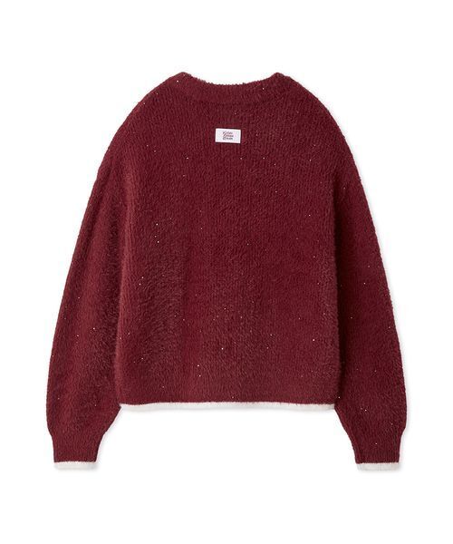 gelato pique（ジェラートピケ）の「ラメフェザープルオーバー（ルーム