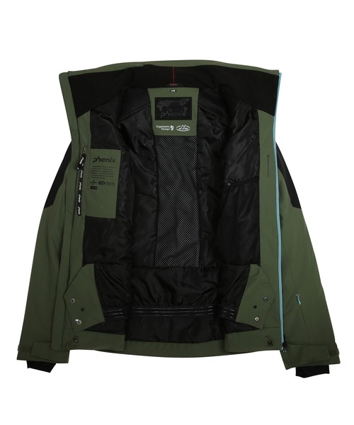 phenix(フェニックス)の「phenix(フェニックス)Line Switch Jacket ラインスイッチ ジャケット スキーウェア(保温性/耐水性)(その他アウター・メンズ・ブルー/ブラック/カーキ・M/L)」の9枚目の写真