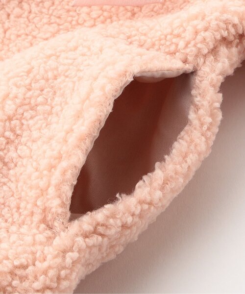 Seraph（セラフ）の「【ジュニア対応】リボンいっぱいボアワンピース（ワンピース・キッズ・ピンク/ブラック・80/90/100/110/120/130/140）」の12枚目の写真