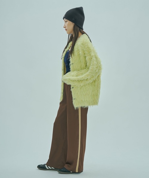 ROSE BUD(ローズバッド)の「SATIN TUCK PANTS(その他パンツ・レディース・ネイビー/ブラウン・S/M)」の5枚目の写真
