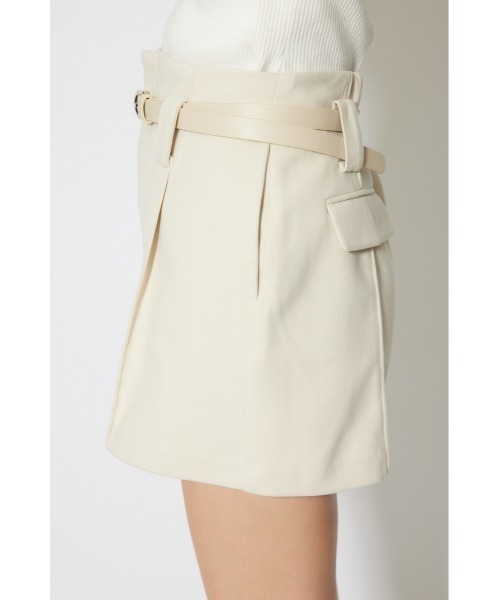 rienda(リエンダ)の「ベルト付きピンタックショートパンツ 秋服 冬服(その他パンツ・レディース・アイボリー/ブラウン/グレー・X-SMALL/SMALL/MEDIUM)」の12枚目の写真