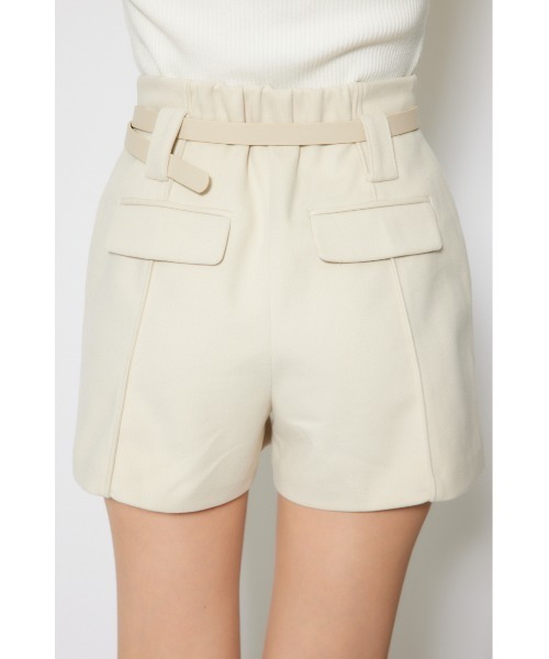 rienda(リエンダ)の「ベルト付きピンタックショートパンツ 秋服 冬服(その他パンツ・レディース・アイボリー/ブラウン/グレー・X-SMALL/SMALL/MEDIUM)」の13枚目の写真