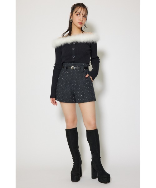 rienda(リエンダ)の「ベルト付きピンタックショートパンツ 秋服 冬服(その他パンツ・レディース・アイボリー/ブラウン/グレー・X-SMALL/SMALL/MEDIUM)」の20枚目の写真